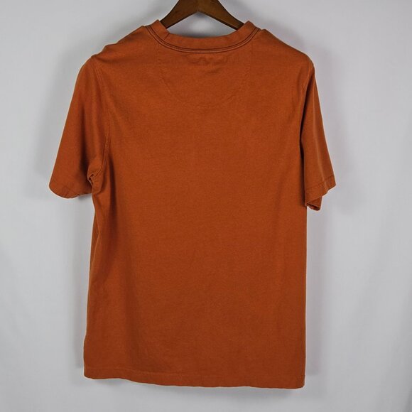 Wolverine Men's Rust Orange Pocket T-Shirt Large Outdoor‎ Workwear Streetwear - Picture 2 of 7